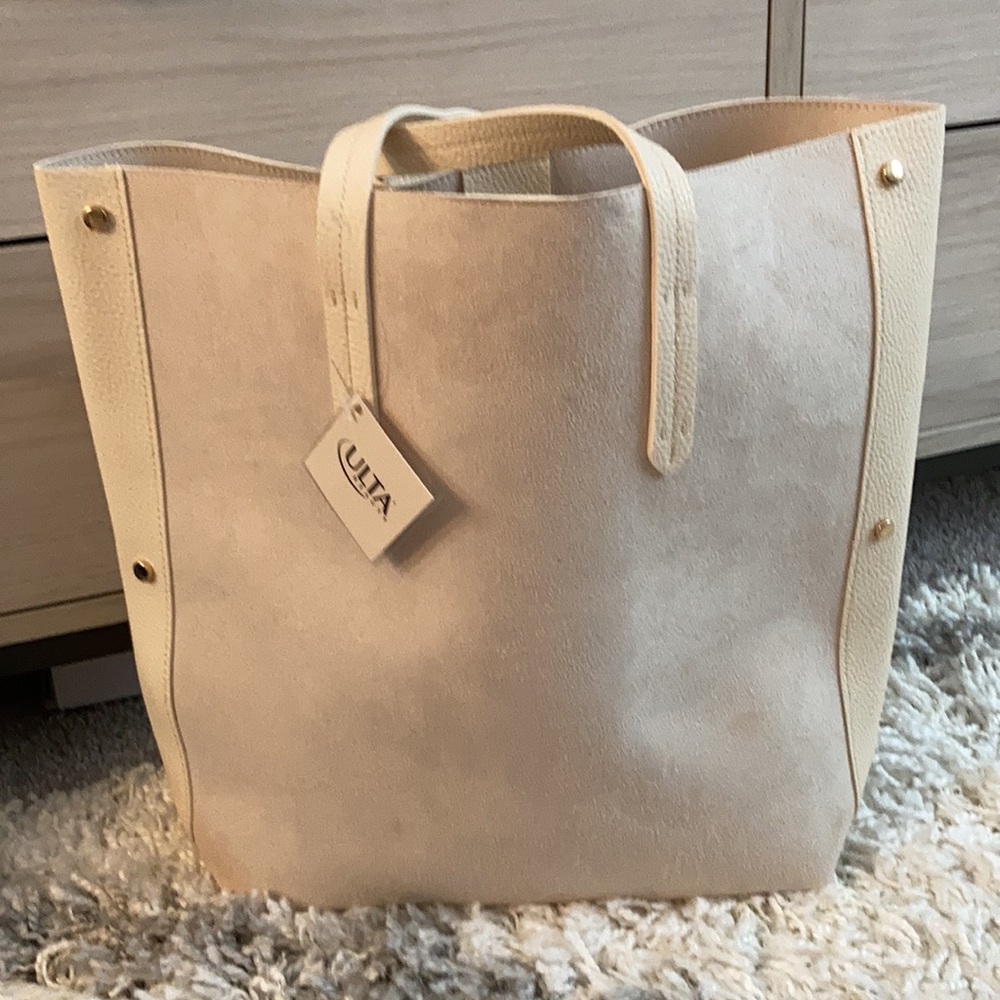 Cream Tote Bag